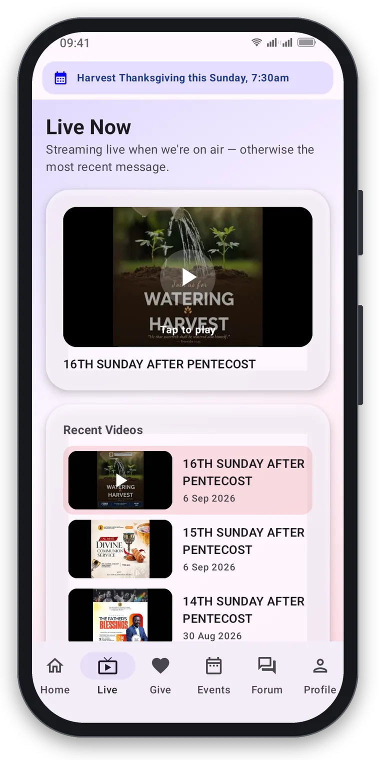 Live Streaming